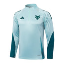 Conjunto Kit Treino Moletom Cruzeiro 25/26 Azul Claro
