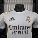 Camisa Real Madrid I 25/26 Casa Jogador Branco
