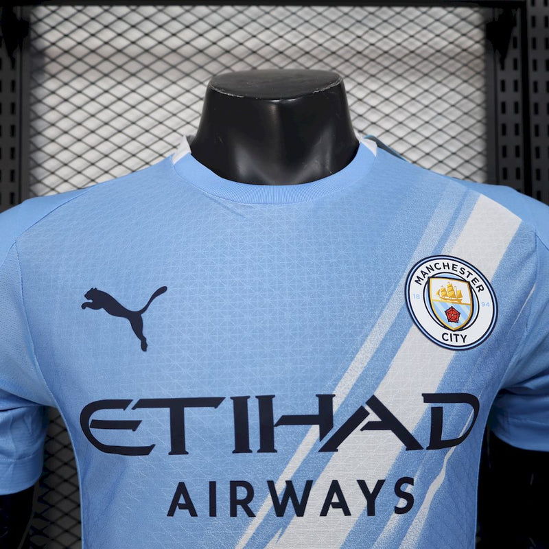 Camisa Manchester City Casa 25/26 - Azul - Puma - Jogador