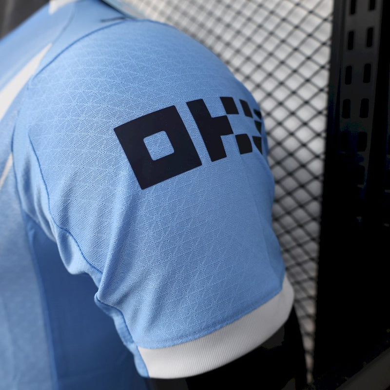 Camisa Manchester City Casa 25/26 - Azul - Puma - Jogador