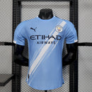 Camisa Manchester City I 25/26 Casa Jogador Azul
