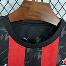 Camisa AC Milan I 25/26 Casa Vermelho Preto