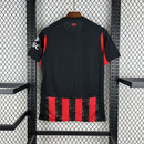 Camisa AC Milan I 25/26 Casa Vermelho Preto
