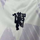 Camisa Manchester United II 25/26 Branco Roxo