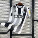 Camisa Newcastle I 25/26 Casa Preto Branco