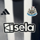 Camisa Newcastle I 25/26 Casa Preto Branco