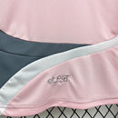 Camisa Benfica Retrô 2007 - 2008 Rosa Cinza