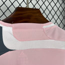 Camisa Benfica Retrô 2007 - 2008 Rosa Cinza