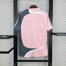 Camisa Benfica Retrô 2007 - 2008 Rosa Cinza