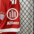 Camisa Bayer Munich I 25/26 Casa Vermelha