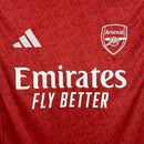 Camisa Arsenal I 25/26 Casa Vermelho