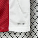 Camisa Ajax I 25/26 Casa Branca Vermelha