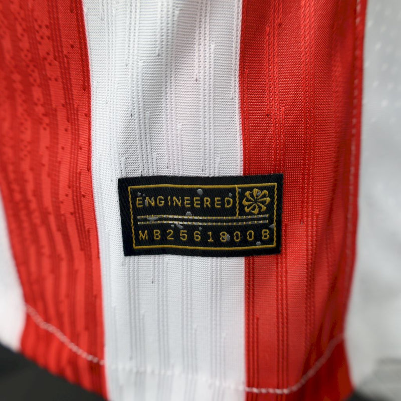 Camisa Atlético Madrid 25/26 Casa - Branco Vermelho - Nike - Jogador
