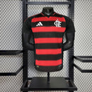Camisa Flamengo I 25/26 Casa Jogador Preto Vermelho