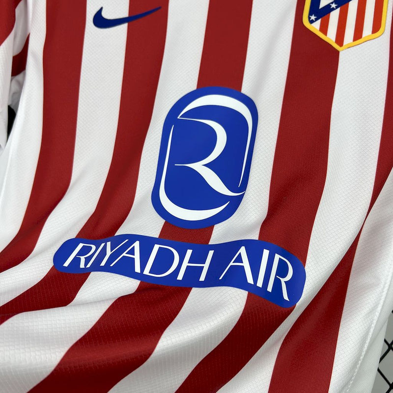 Camisa Atlético Madrid 25/26 Casa - Nike - Branco Vermelho