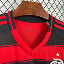 Camisa Flamengo I 25/26 Casa Preta Vermelha