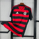 Camisa Flamengo I 25/26 Casa Preta Vermelha