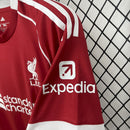 Camisa Liverpool I 25/26 Casa Vermelho