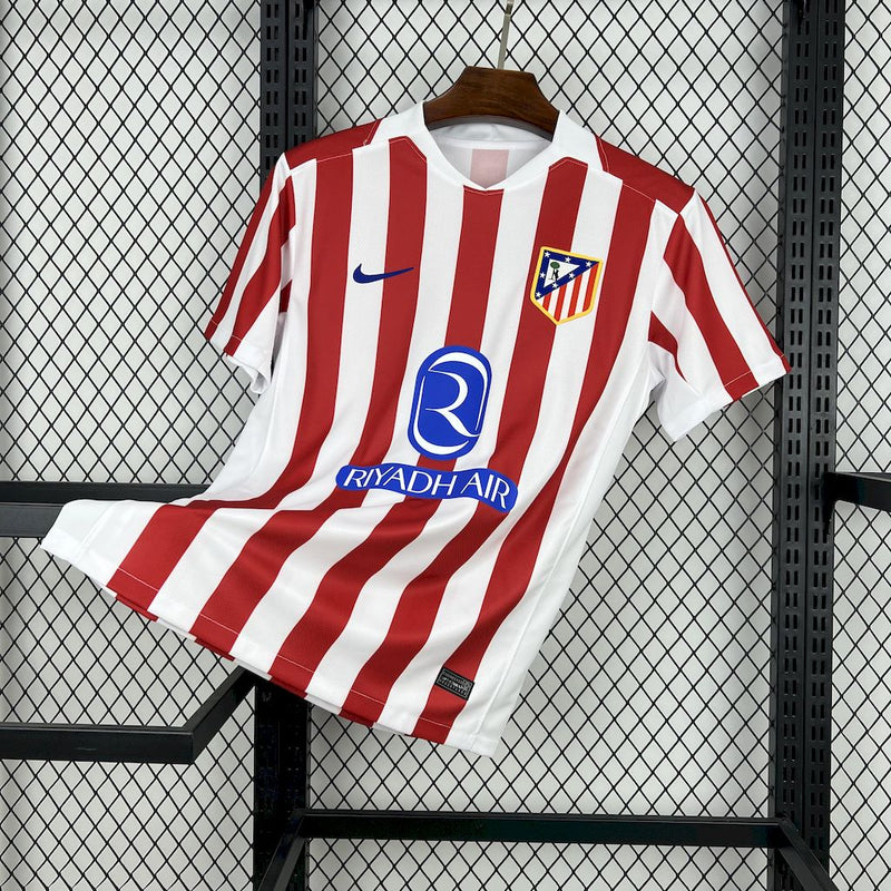 Camisa Atlético Madrid 25/26 Casa - Nike - Branco Vermelho