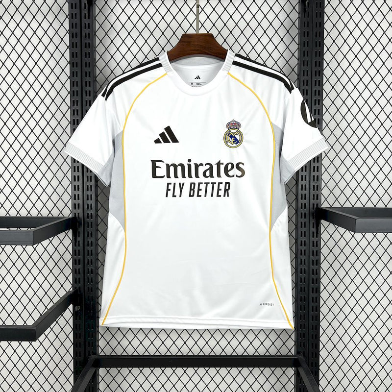 Camisa Real Madrid 25/26 Casa - Adidas - Branca