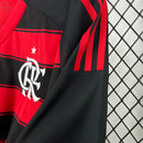 Camisa Flamengo I 25/26 Casa Preta Vermelha