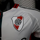 Camisa River Plate III 25/26 Jogador Branco Vermelho