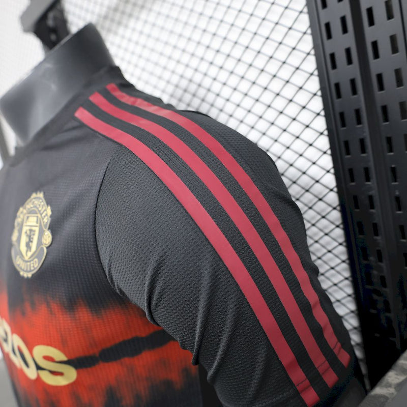 Camisa Manchester United  25/26 - Preto - Adidas - Edição Especial Jogador