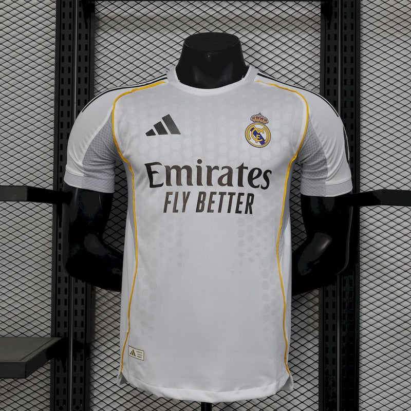 Camisa Real Madrid 25/26 - Adidas - Casa - Branca Jogador