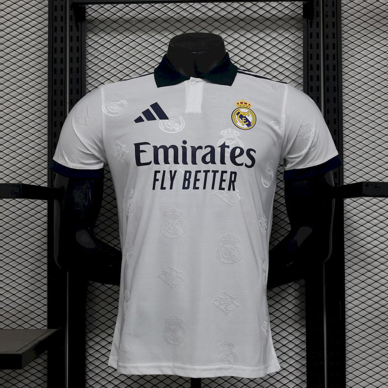 Camisa Real Madrid 25/26 - Adidas - Edição Especial Branca Jogador