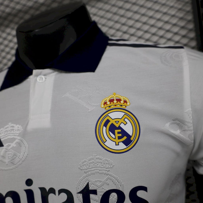 Camisa Real Madrid 25/26 - Adidas - Edição Especial Branca Jogador